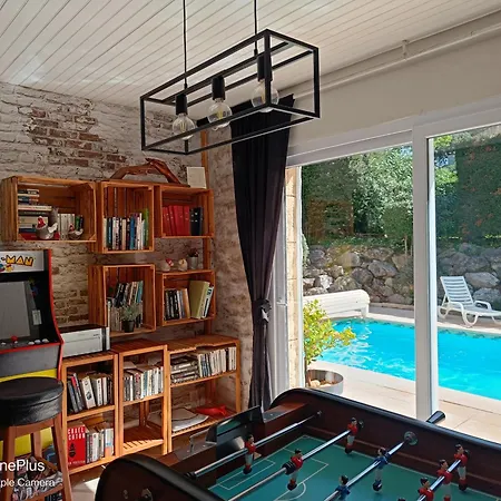Douceur Du Sud , Privee Avec Piscine Et Jeux De Cafe Villa *