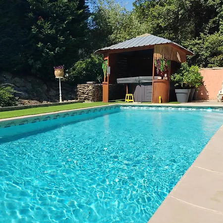 Douceur Du Sud , Privee Avec Piscine Et Jeux De Cafe * Saint-Andre-d'Olerargues