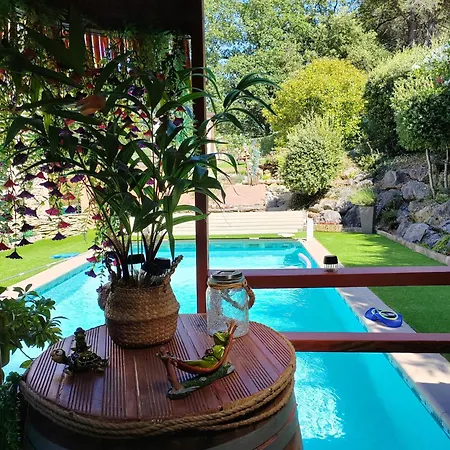 Villa Douceur Du Sud , Privee Avec Piscine Et Jeux De Cafe Saint-André-d'Olérargues