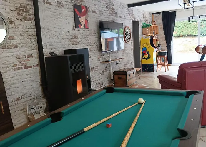 ヴィラ Privee Avec Piscine , Jacuzzi , Sauna , Borne Arcade *